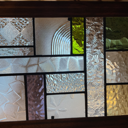 ステンドグラス パネル 昭和レトロ その他インテリア雑貨 ステンド