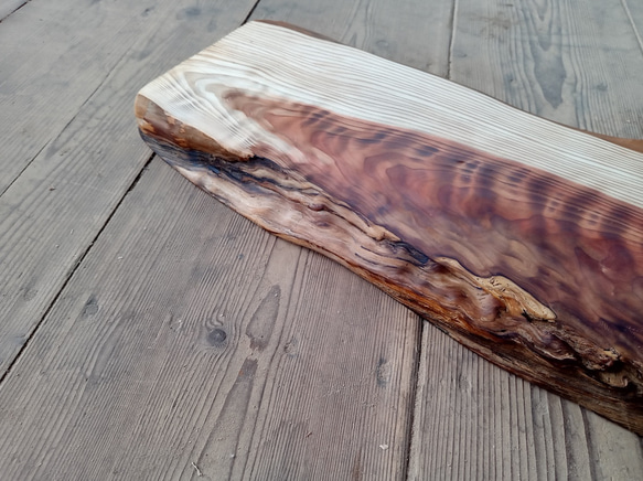 【木製看板製作】 一枚板 杉 33cm×100cm 9枚目の画像