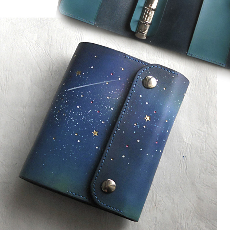 スターダスト ミニ６穴　システム手帳カバーC　【受注制作】 6,497円