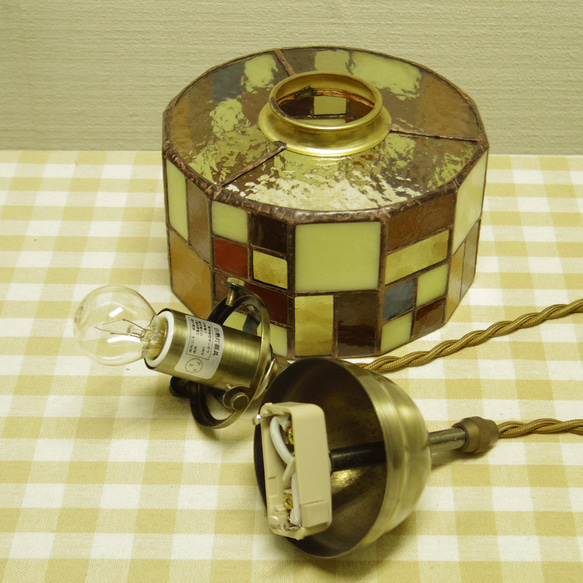 ランプ 549（受注制作品です）＋ペンダント灯具 8枚目の画像