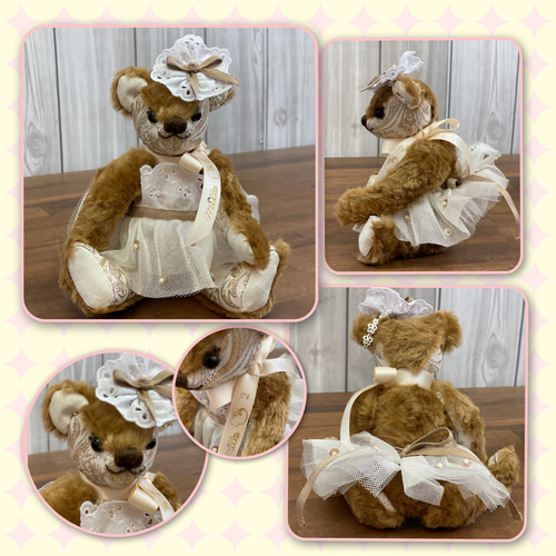 バレエコスチューム作家が作るテディベア〜Mille Bear2