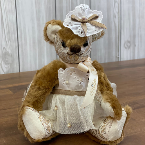 人気メーカー・ブランド バレエコスチューム作家が作るテディベア〜Mille Bear2 体長30cm - 50cm