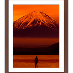 【A3サイズ】AIM FOR ORANGE Mt.FUJI（目標のオレンジ） 1枚目の画像