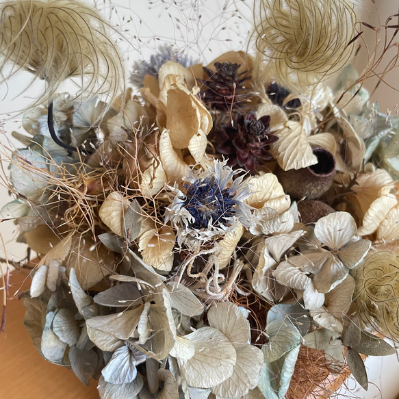 dried flower arrangement 2枚目の画像