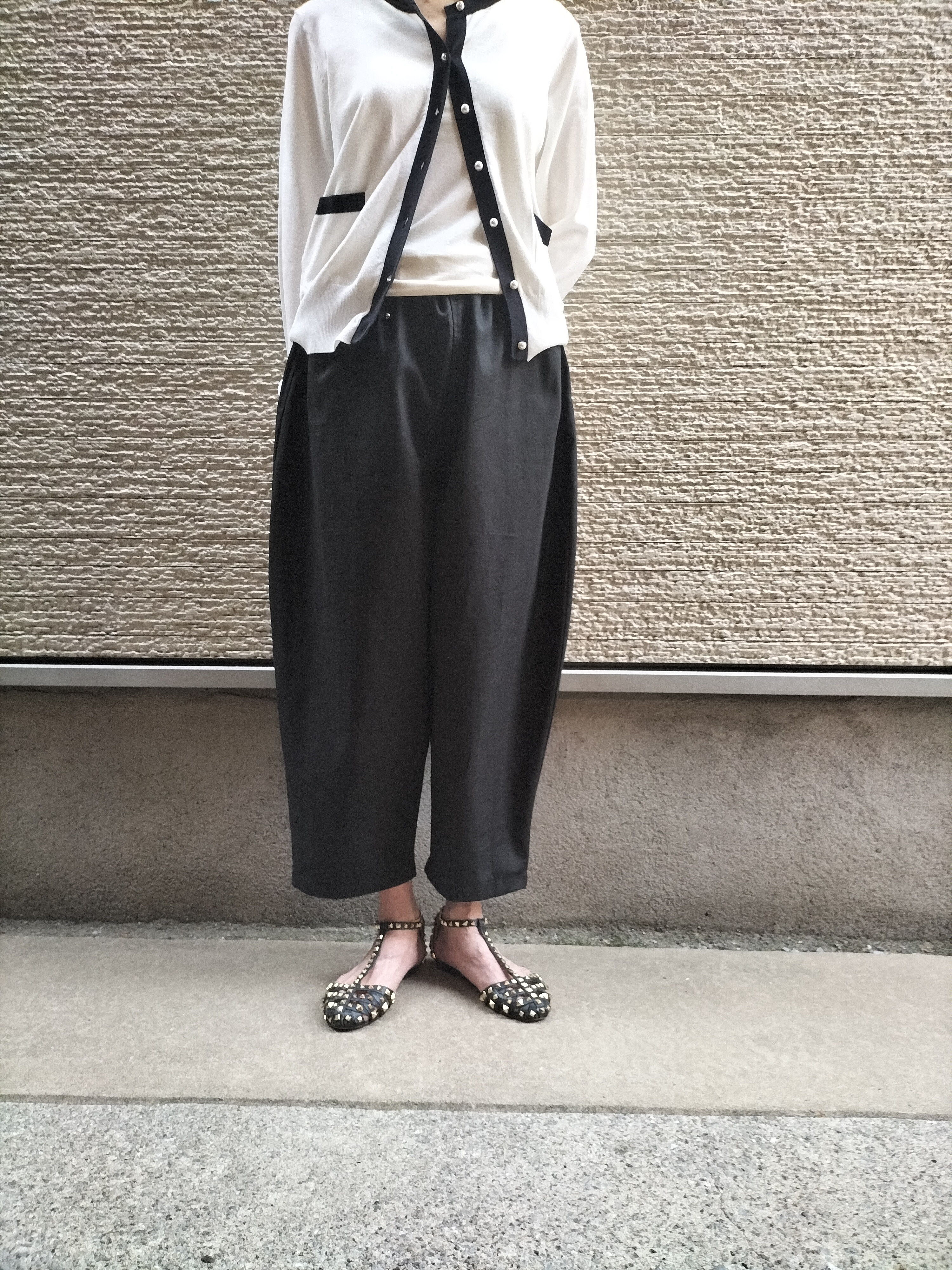 『王道の黒♥バルーンパンツ』コットン100%【M,L,2L,3L,】