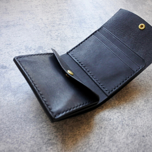 当店既存商品の三つ折りウォレットのセミオーダー製作 | 工房壱