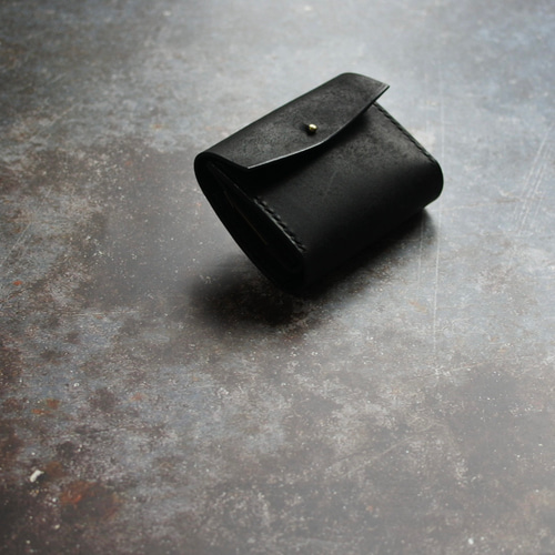 コロンとした小さな財布 ☆三つ折り財布 ☆コンパクト財布 ☆カラー