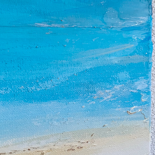 癒しの風景絵画＊空と海　どこまでもブルー　煌めきの海　ヒーリング　リフレッシュ 259101418f94c3cac07102ca52d082
