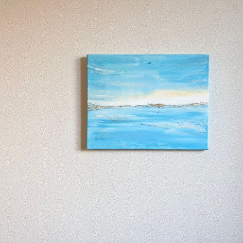 SKY - 青 海 絵画 インテリア アート 絵画 空 癒し モダン