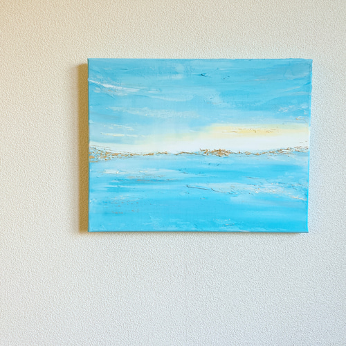 SKY - 青 海 絵画 インテリア アート 絵画 空 癒し モダン おしゃれ