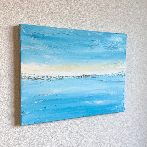 SKY - 青 海 絵画 インテリア アート 絵画 空 癒し モダン