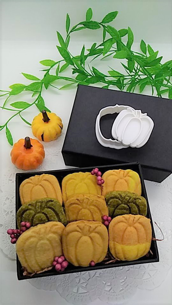 南瓜形狀的餅乾模具/Pumpkin-shaped cookie cutter 第1張的照片