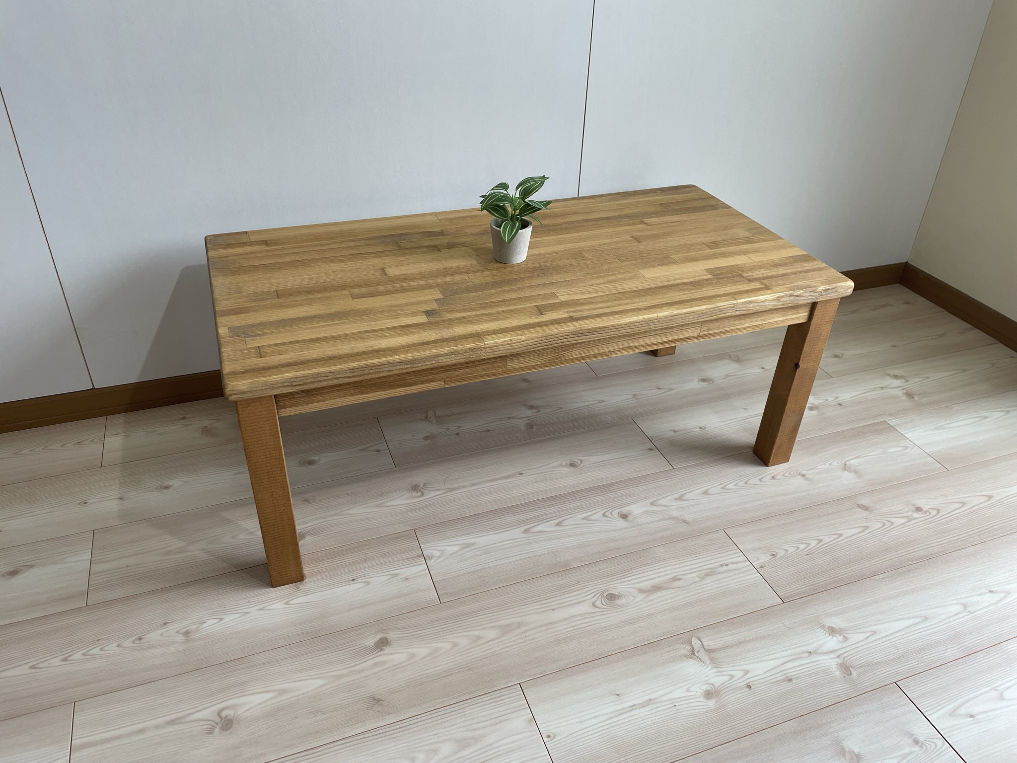 【サイズオーダー可】木のぬくもり感じるロ―テーブル・ﾐﾃﾞｨｱﾑ