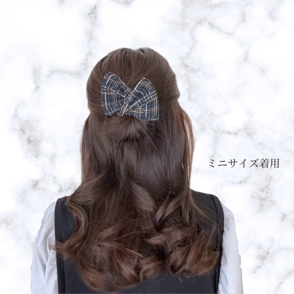 デフトバン　リバティ×レース　おだんごメーカー　リバティヘアアクセサリー　フェルダ　でふとばん　ピンク小花柄　お団子 12枚目の画像