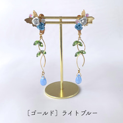 蝶々[ピアス/イヤリング]金具変更0円*゜ 4枚目の画像