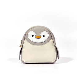 企鵝小袋 真皮小袋 3D企鵝獨立袋 第2張的照片