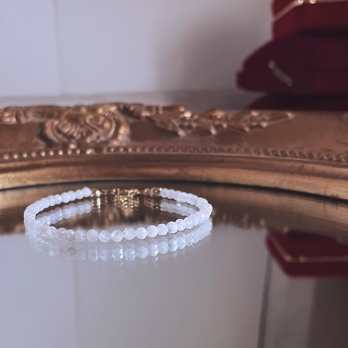 14kgf ムーンストーンのチェーンブレスレット◝✩