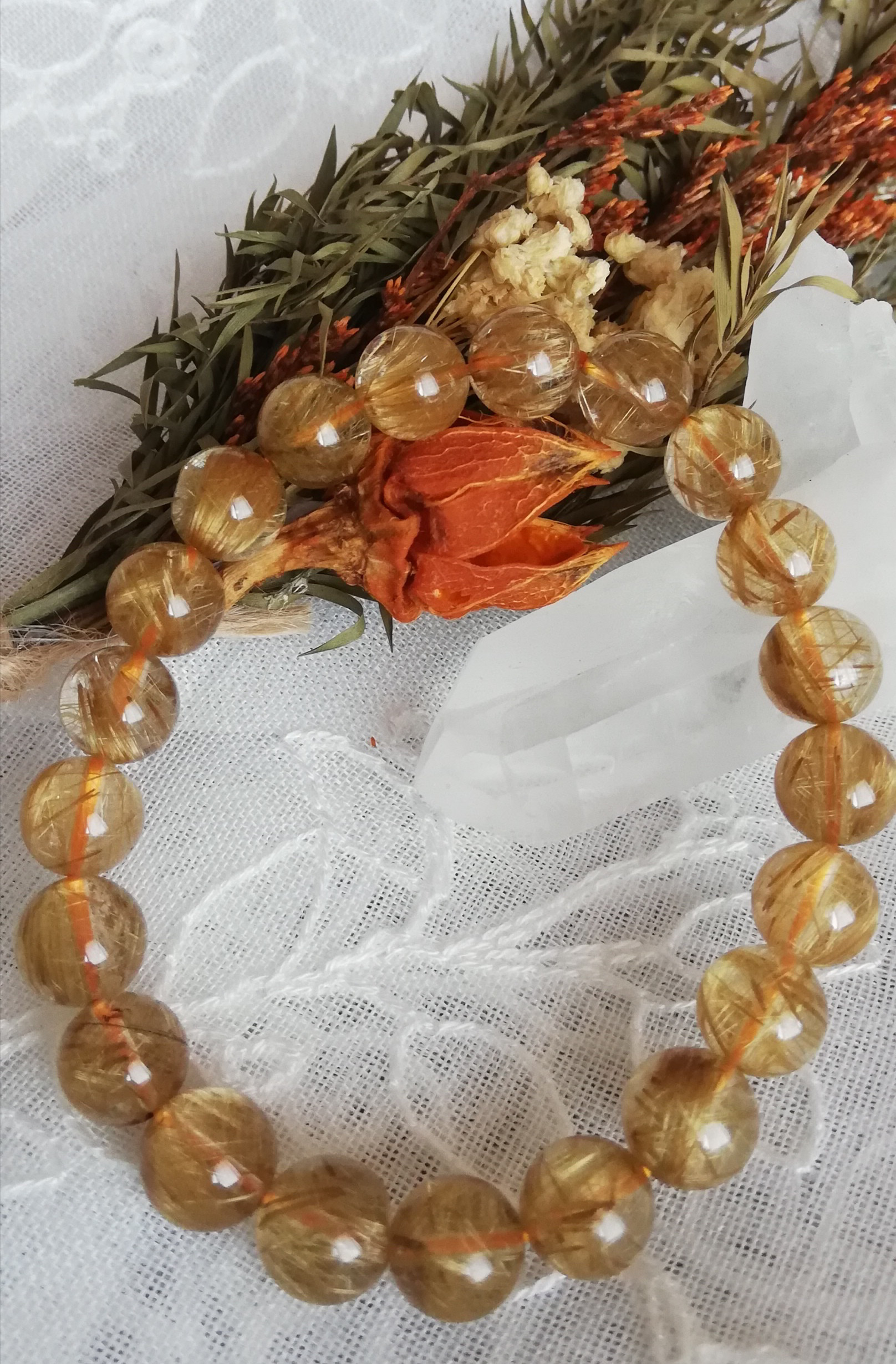 新春半額セール【新年セールスキャンペ】キャッツアイクォーツ　8mm ブレスレット