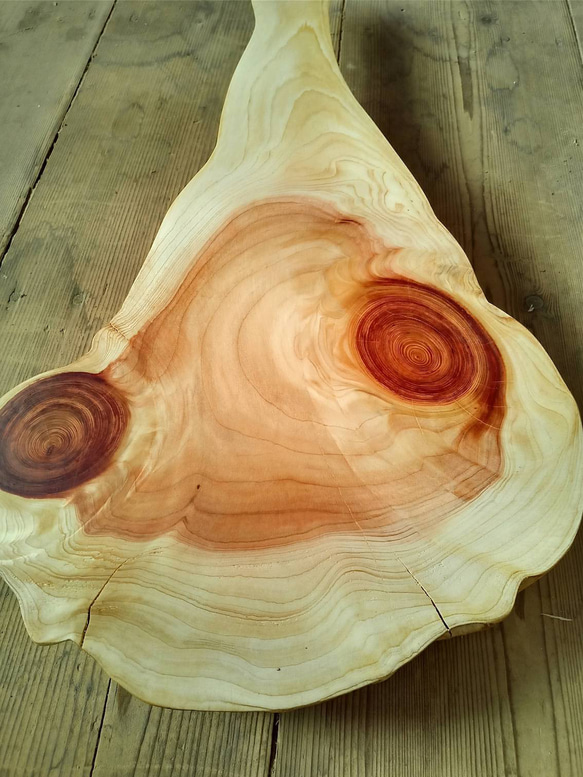 【木製看板製作】 一枚板 桧 55cm×28cm 