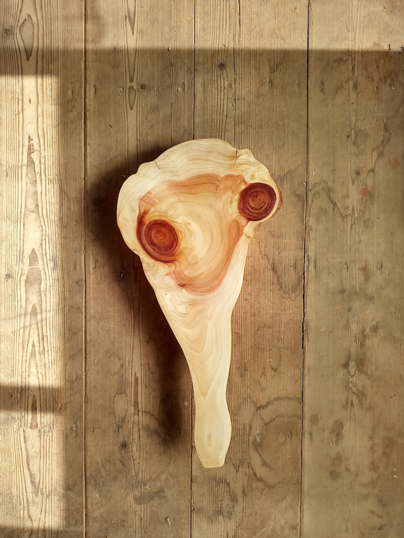 【木製看板製作】 一枚板 桧 55cm×28cm 