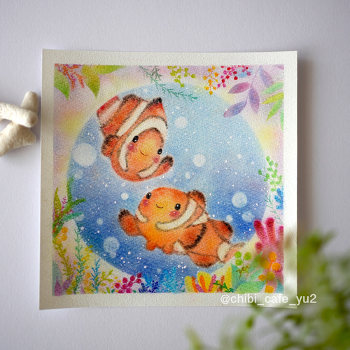 アート海外ニモ魚キャンバス海の絵