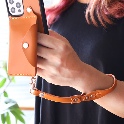 リストストラップ 14色 ツートン スマホストラップ 携帯ストラップ