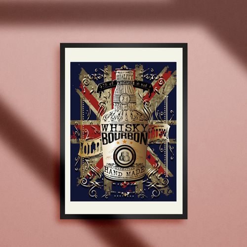 イングランド ウイスキー バーボン BAR 酒 スナック パブ ポップアート