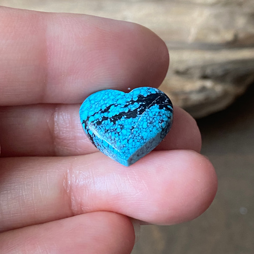 ハートシェイプ♡ターコイズ ♢ナチュラル フーベイターコイズ ルース