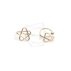 ERG-2150-G【2個入り】スターイヤーカフ/Star Earcuffs Earrings 3枚目の画像