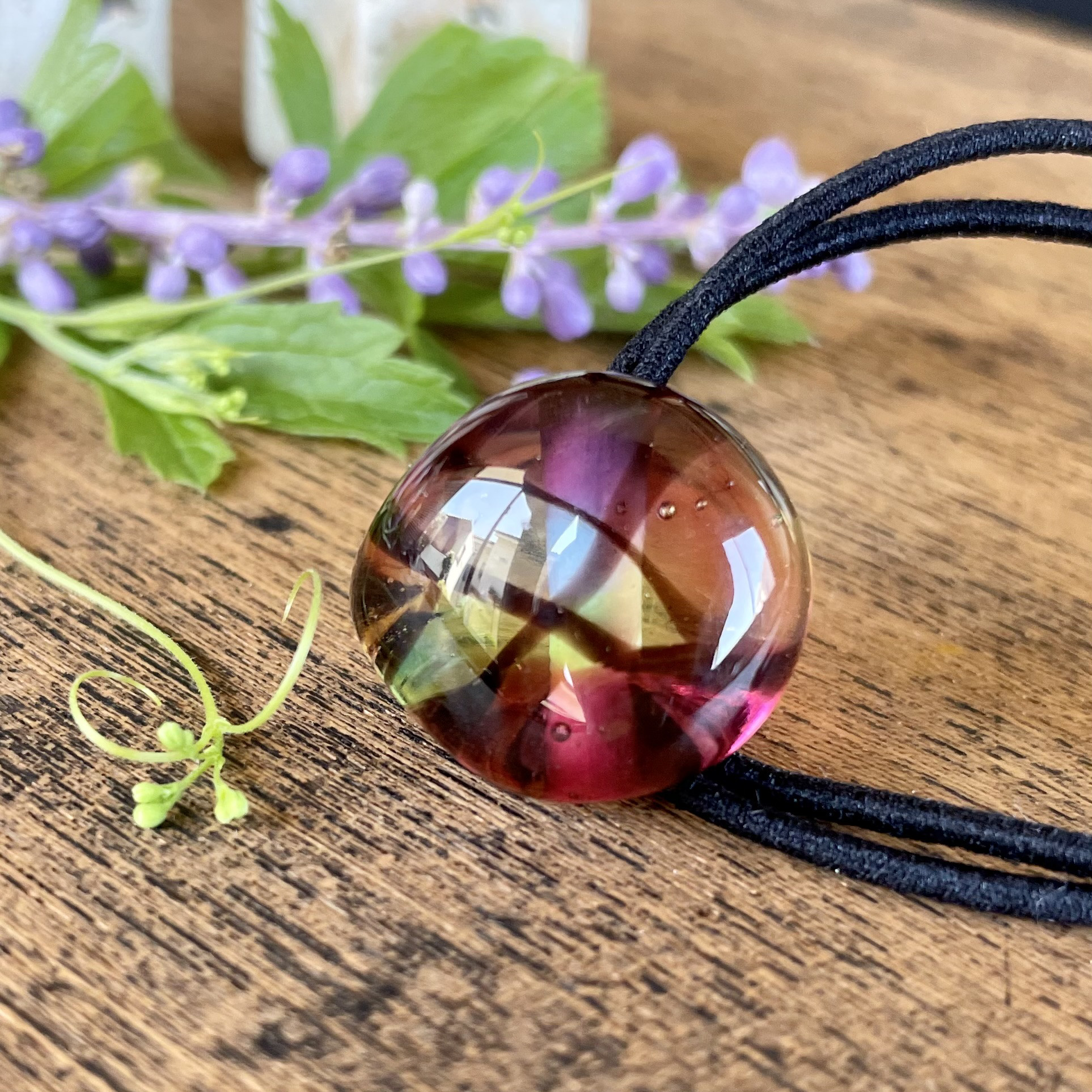 ガラスの ヘアゴム ステンドグラス風 ヘアゴム あめふり 通販 14484573