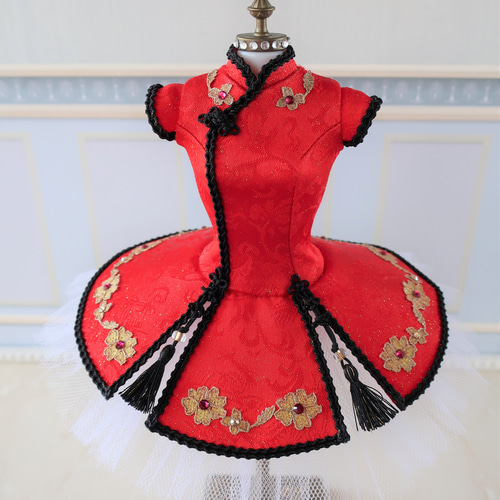 c様ご注文品】バレエ ミニチュチュ チャイナ1 立体・オブジェ minitutu