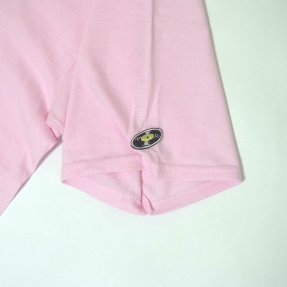 インコツアーTシャツ「インコピアノ/シンセサイザー」 ピンク Sサイズ WATERFALLオリジナル商品 4枚目の画像