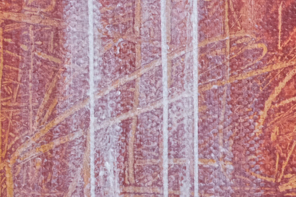 ひろ・あおき　作　「知覚012」　アクリル/キャンバス　S3　27.3x27.3cm　抽象絵画　現代アート　スクエア 3枚目の画像