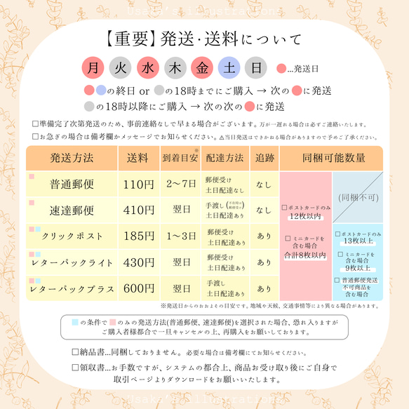 【選べる 敬老の日 or 文字なし】快活と情熱の花　カンナのポストカード 2枚目の画像