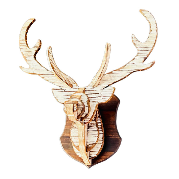 Hunting trophy MI-MI-MOKO(ミーミーモコ) 木製ハンティング