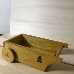 小さな雑貨【小さな荷台】ハンドメイド　木製雑貨　 4枚目の画像