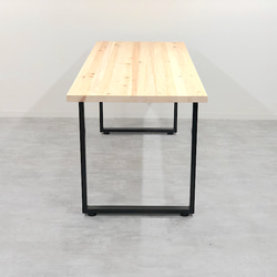 dining table 無垢 京都桧 ヒノキ ダイニングテーブル 3枚目の画像