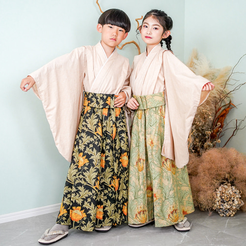 2ステップ袴（アネモネBE） 子供服 HAM-NICO 通販 14486065