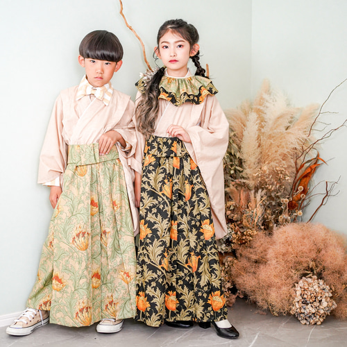 2ステップ袴（アネモネBE） 子供服 HAM-NICO 通販 14486065