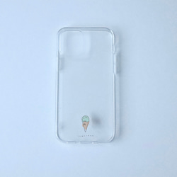 アイスクリーム　icecream/mplant　スマホケース　iPhoneケース　クリアケース　ソフトケース シンプル 2枚目の画像