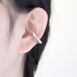 淡水珍珠天然石耳夾（一隻耳朵）（#886~#890） 第16張的照片