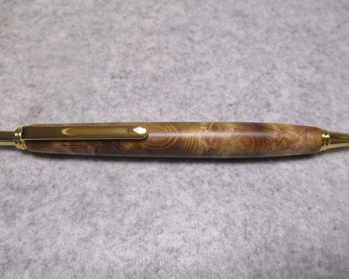 神代屋久杉 金襴杢 椿油仕上げ シャープペンシル(0.5ミリ用) 超レア材