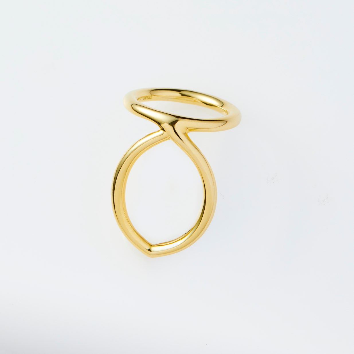 Half moon Ring ( gold )
