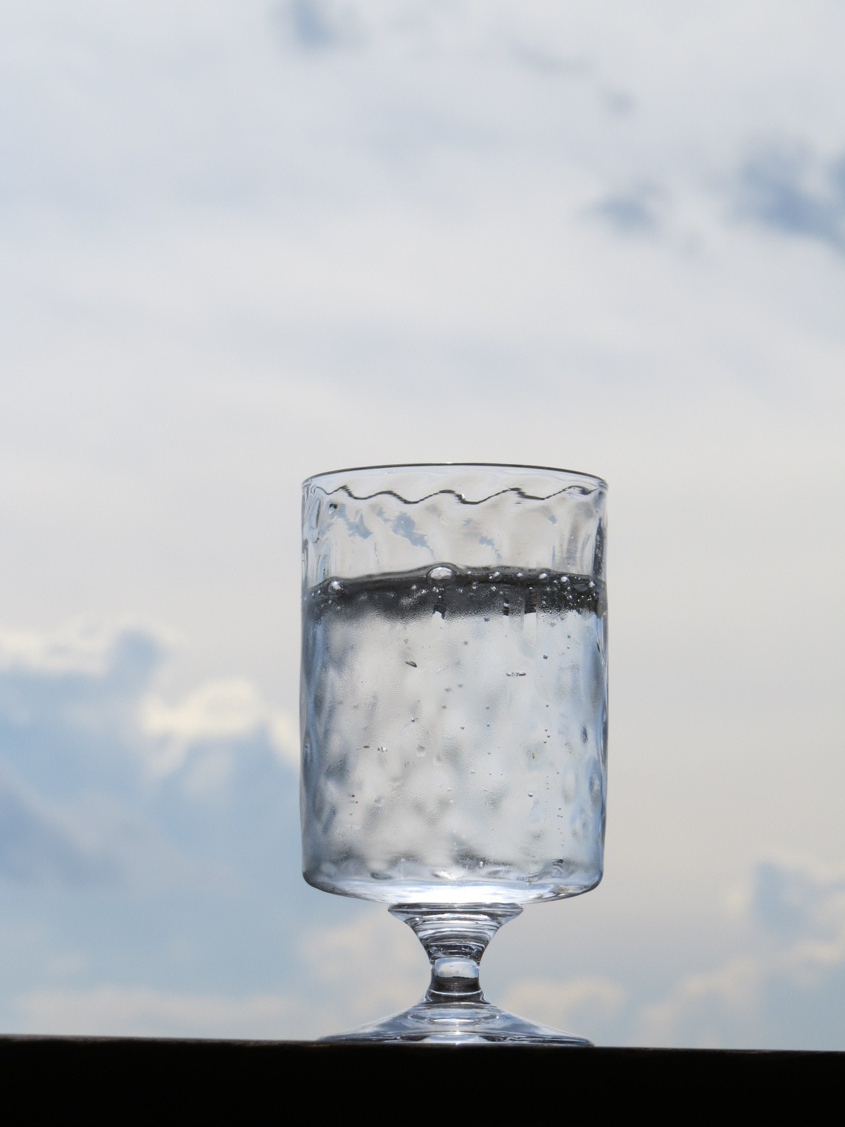 ストレートグラス　脚付き【M】