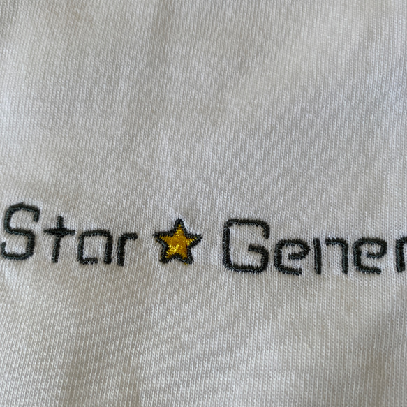 星柄刺繍Tシャツ 5枚目の画像