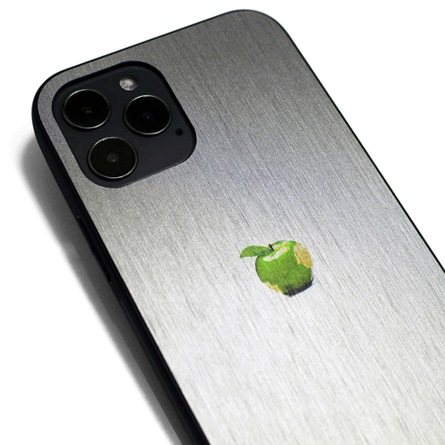 まるで金属のようなiPhoneケース】iPhoneケースカバー（シルバー