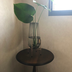 [入荷しました] drop glass flower vase / モダン インテリア フラワーベース 花瓶 5枚目の画像