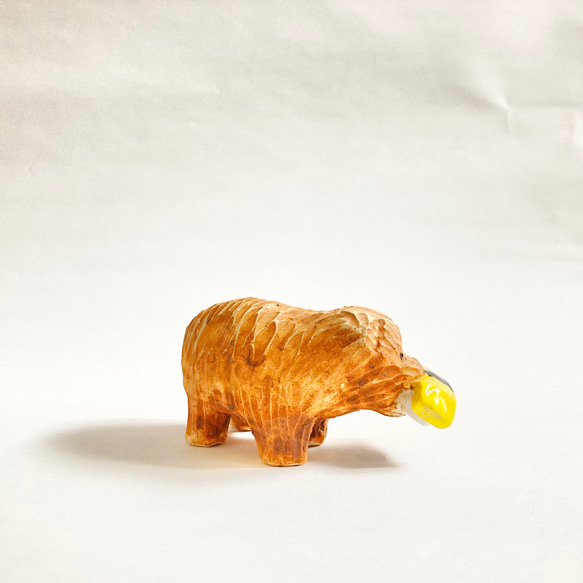 やきもの木彫り熊(寿司) 5枚目の画像
