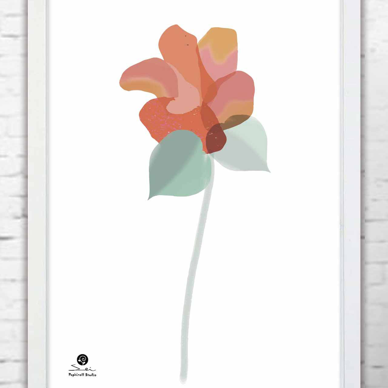 スタイリーフラワー　花　ポスター　 アートポスター  　アート/seiで検索新着順　植物　花579