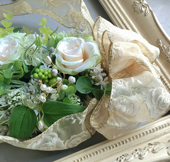 アンティーク、クラシカル調/エレガンスロングガーランド/光触媒加工/1  